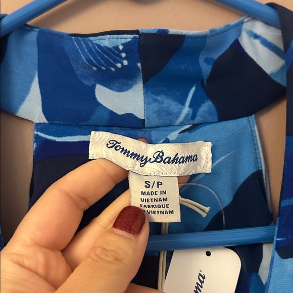 NWT Tommy Bahama Sandy Seaside Brights Floral Sleeveless Maxi Dress Size Small - Picture 6 of 11